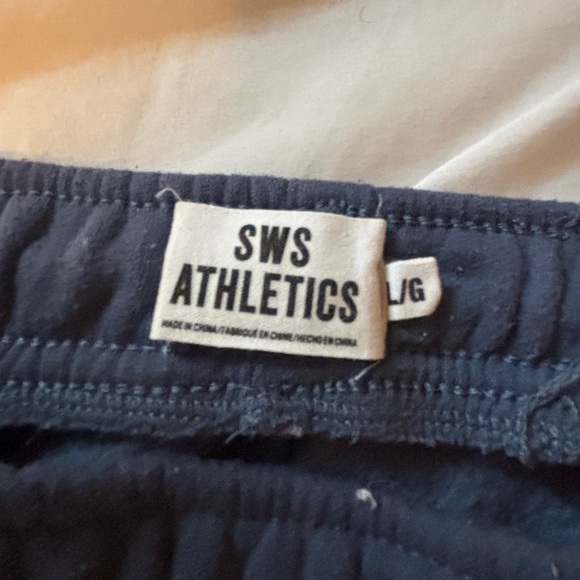 Navy Wide Leg Pants - Picture 1 of 4